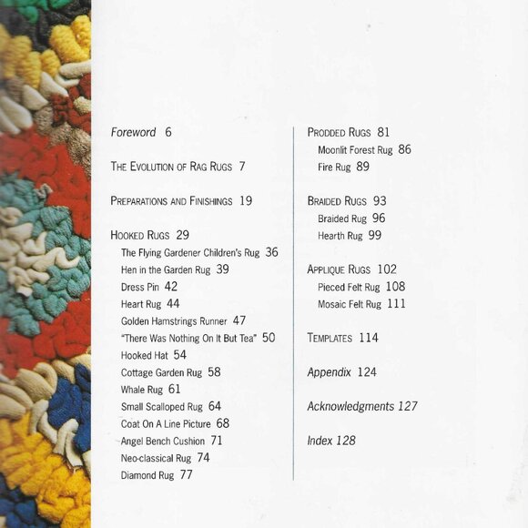 Rag Rugs - Contemporary Projects in a Traditional Craft - Softcover Book - Picture 3 of 3